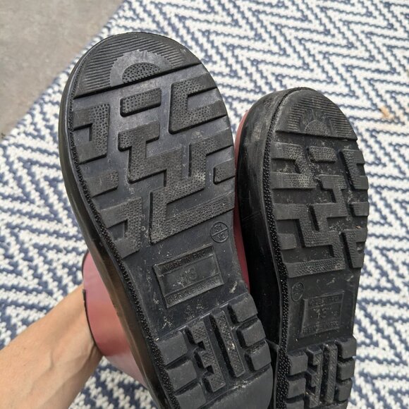 Stonz Pink Waterproof Rubber Boots - Size 13 (US) - Picture 4 of 4